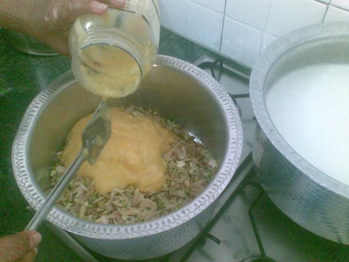 Pure Ghee to roast dry fruits Pure Ghee to roast dry fruits